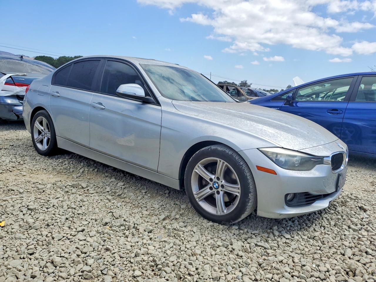 2013 Bmw 328 I Sulev Серебряный vin: WBA3C1G57DNR46551