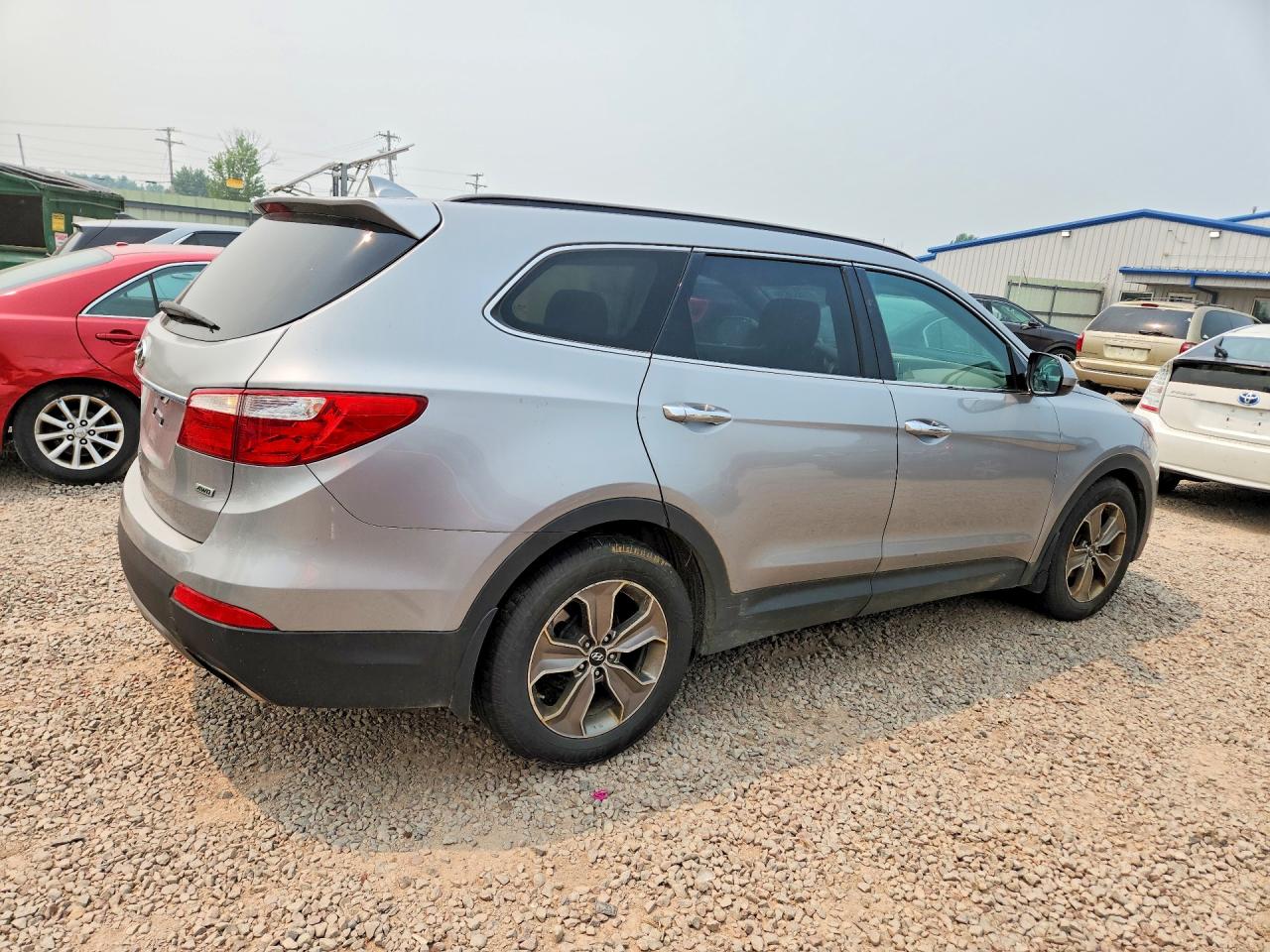 2014 Hyundai Santa Fe Gls Silver vin: KM8SMDHF5EU079819
