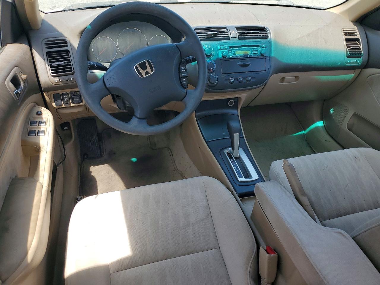 2005 Honda Civic Ex White vin: JHMES26795S000315