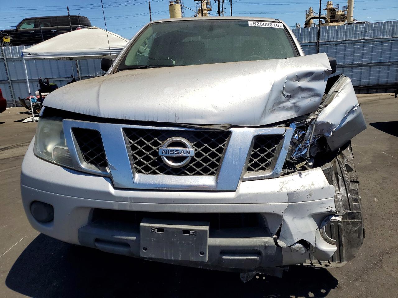 2012 Nissan Frontier S Silver vin: 1N6AD0ER2CC444920