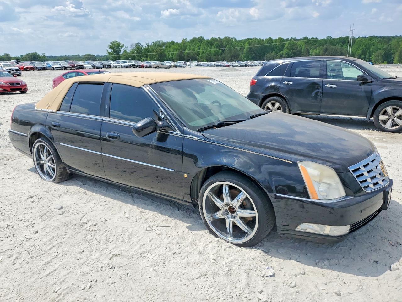 2008 Cadillac Dts Black vin: 1G6KD57Y38U203011