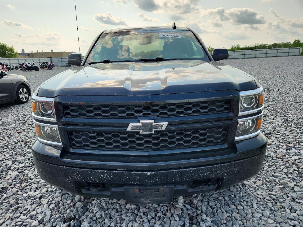 2015 Chevrolet Silverado K1500 Lt Black vin: 3GCUKRECXFG170020