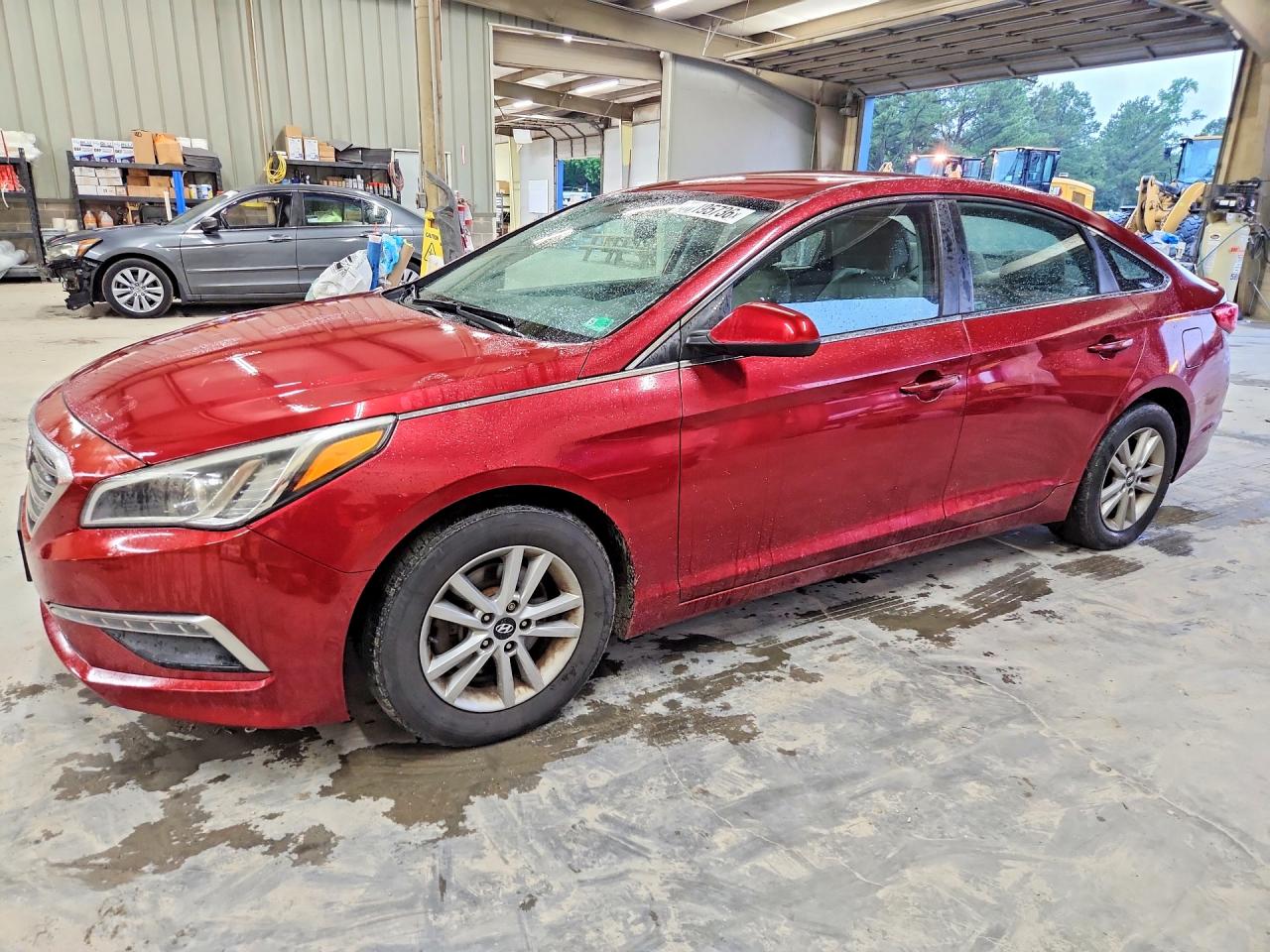 2015 Hyundai Sonata Se Red vin: 5NPE24AF1FH142105