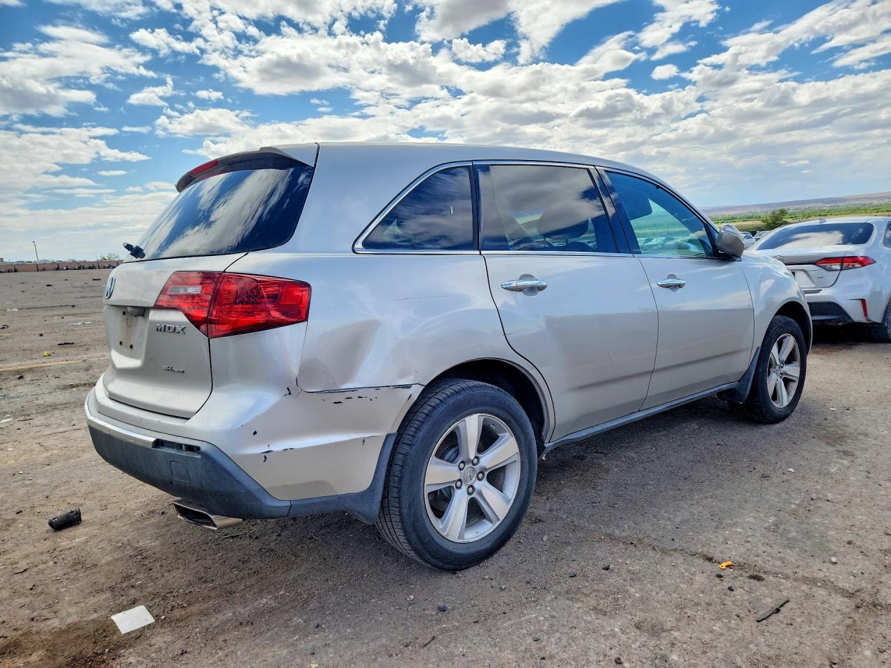 2010 Acura Mdx Technology Silver vin: 2HNYD2H43AH517438