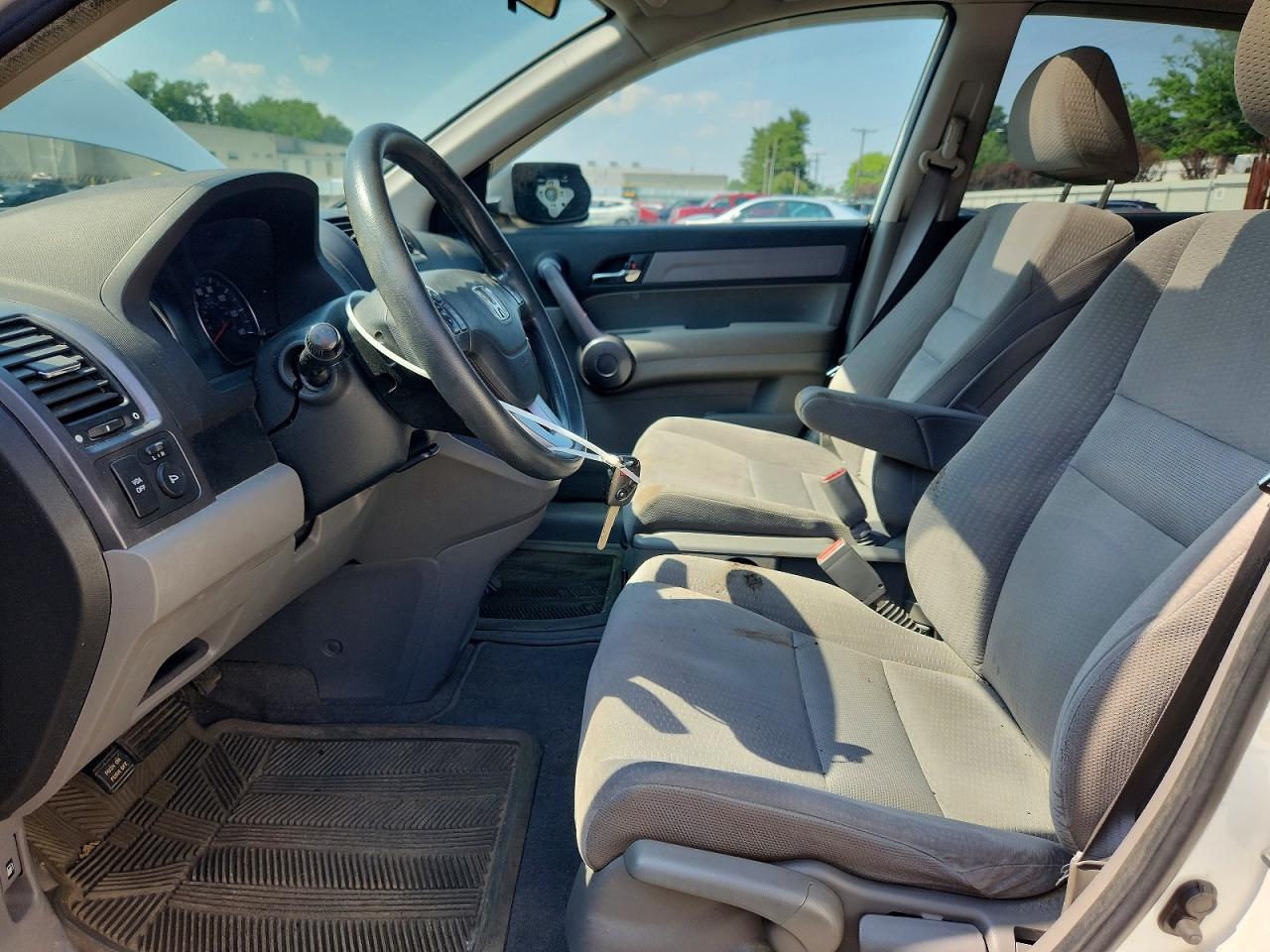 2009 Honda Cr-v Ex White vin: 5J6RE48549L019611