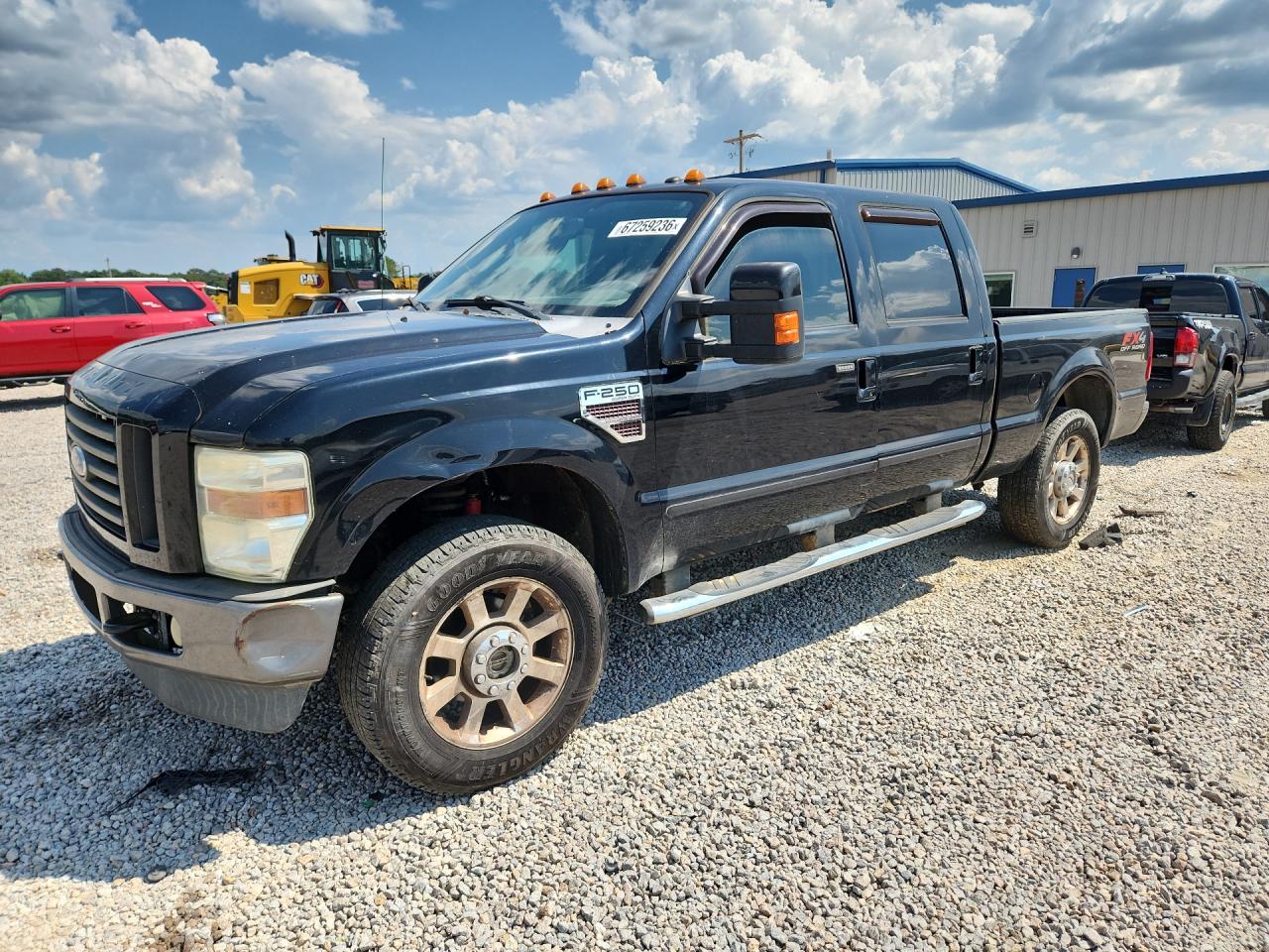 2009 Ford F250 Super Duty Black vin: 1FTSW21R49EA81648