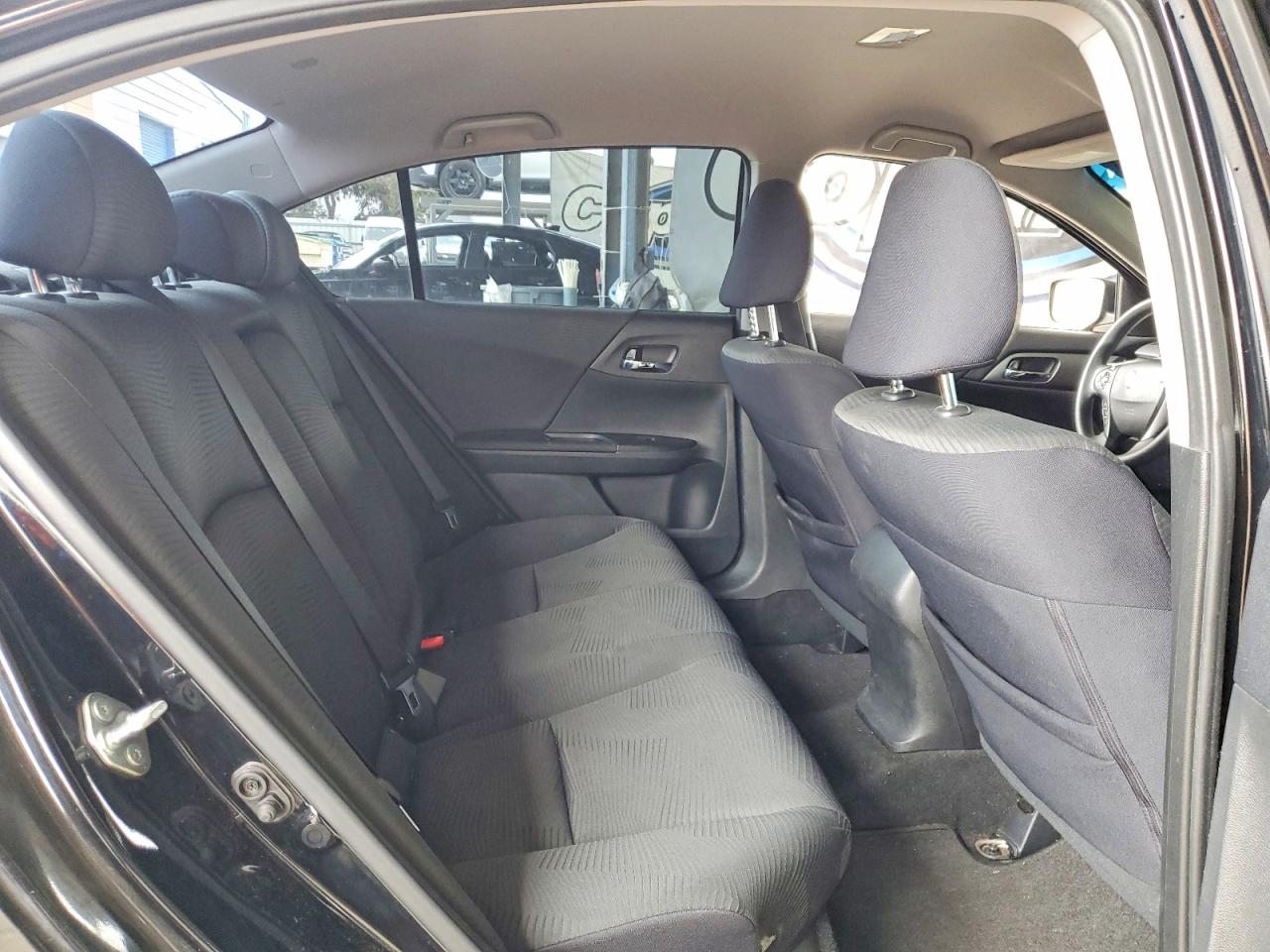 2015 Honda Accord Lx Black vin: 1HGCR2F37FA163815