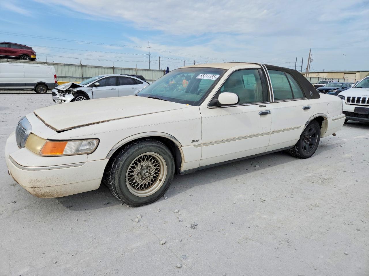 2001 Mercury Grand Marquis Ls White vin: 2MEFM75W41X620999