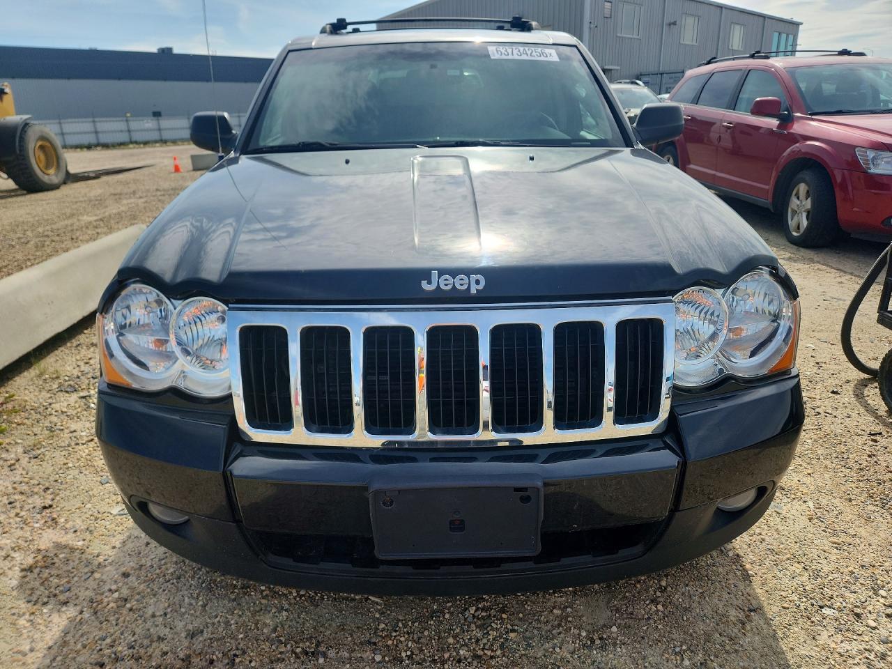 2008 Jeep Grand Cherokee Laredo Black vin: 1J8HR48M88C514091