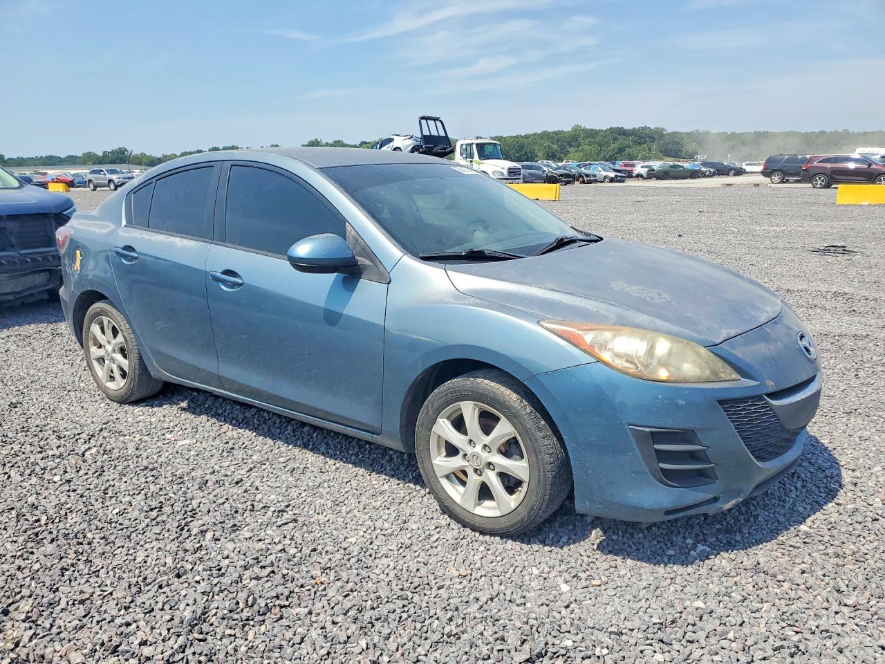 2010 Mazda 3 I Blue vin: JM1BL1SF6A1143070