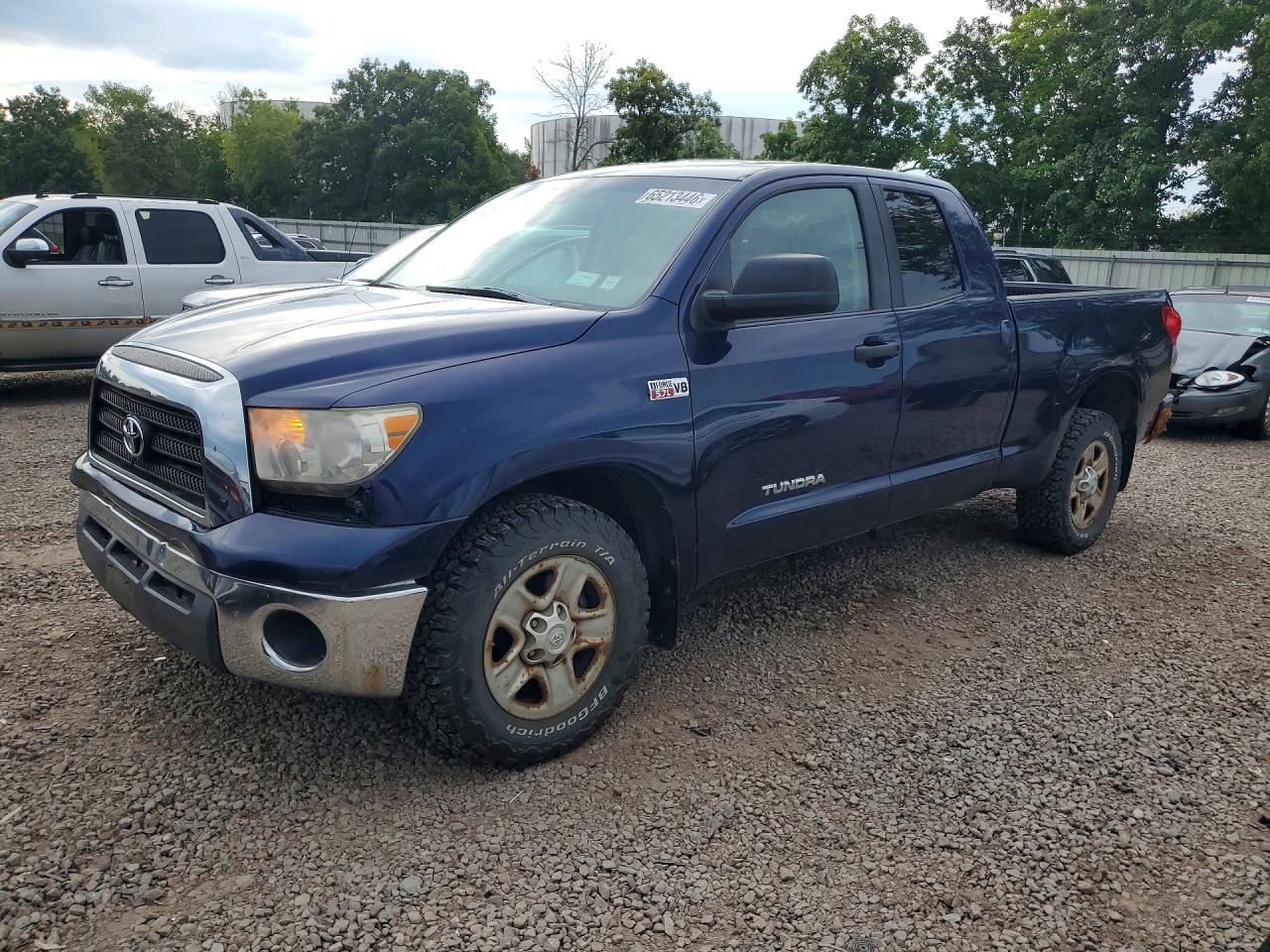 2008 Toyota Tundra Grade Blue vin: 5TBBV54198S513209
