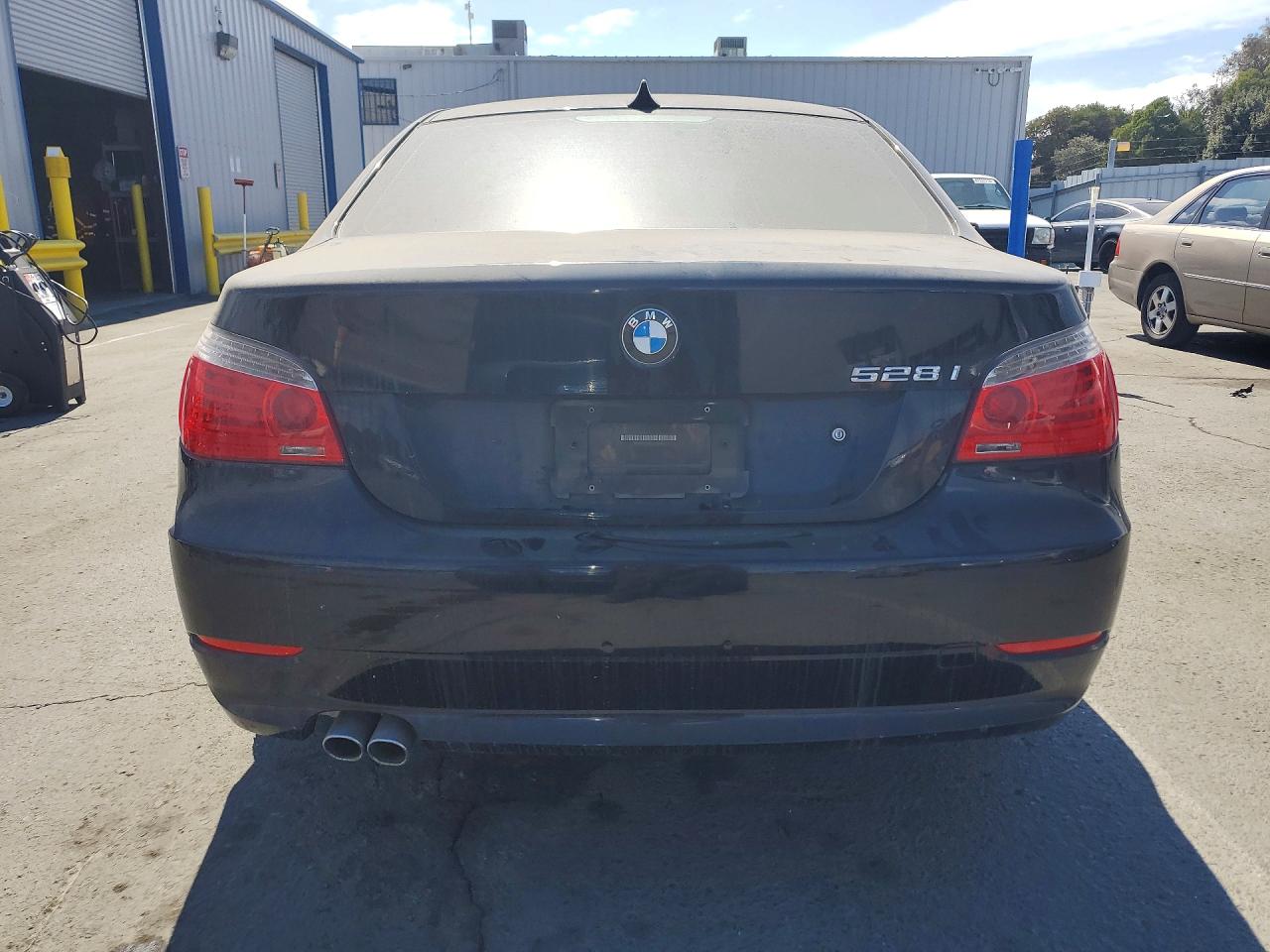 2009 Bmw 528 I Black vin: WBANU53559C121145