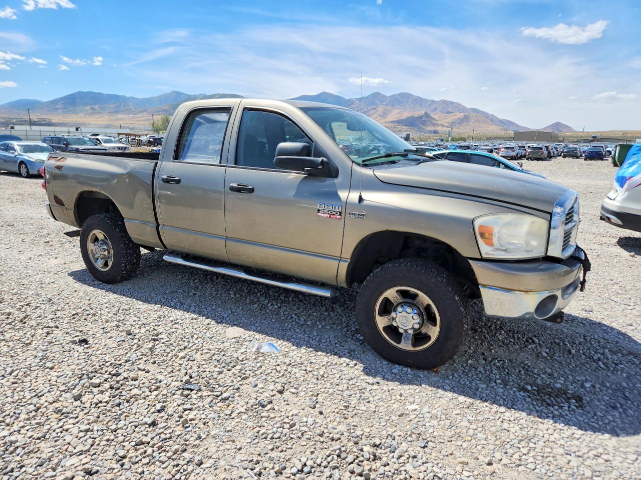 2008 Dodge Ram 2500 St Gold vin: 3D7KS28DX8G121413