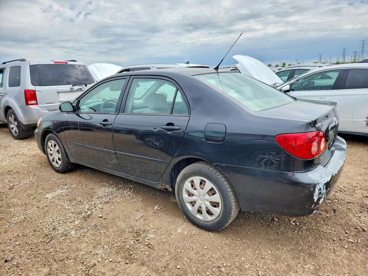 2007 Toyota Corolla Le Черный vin: 1NXBR32E57Z807881