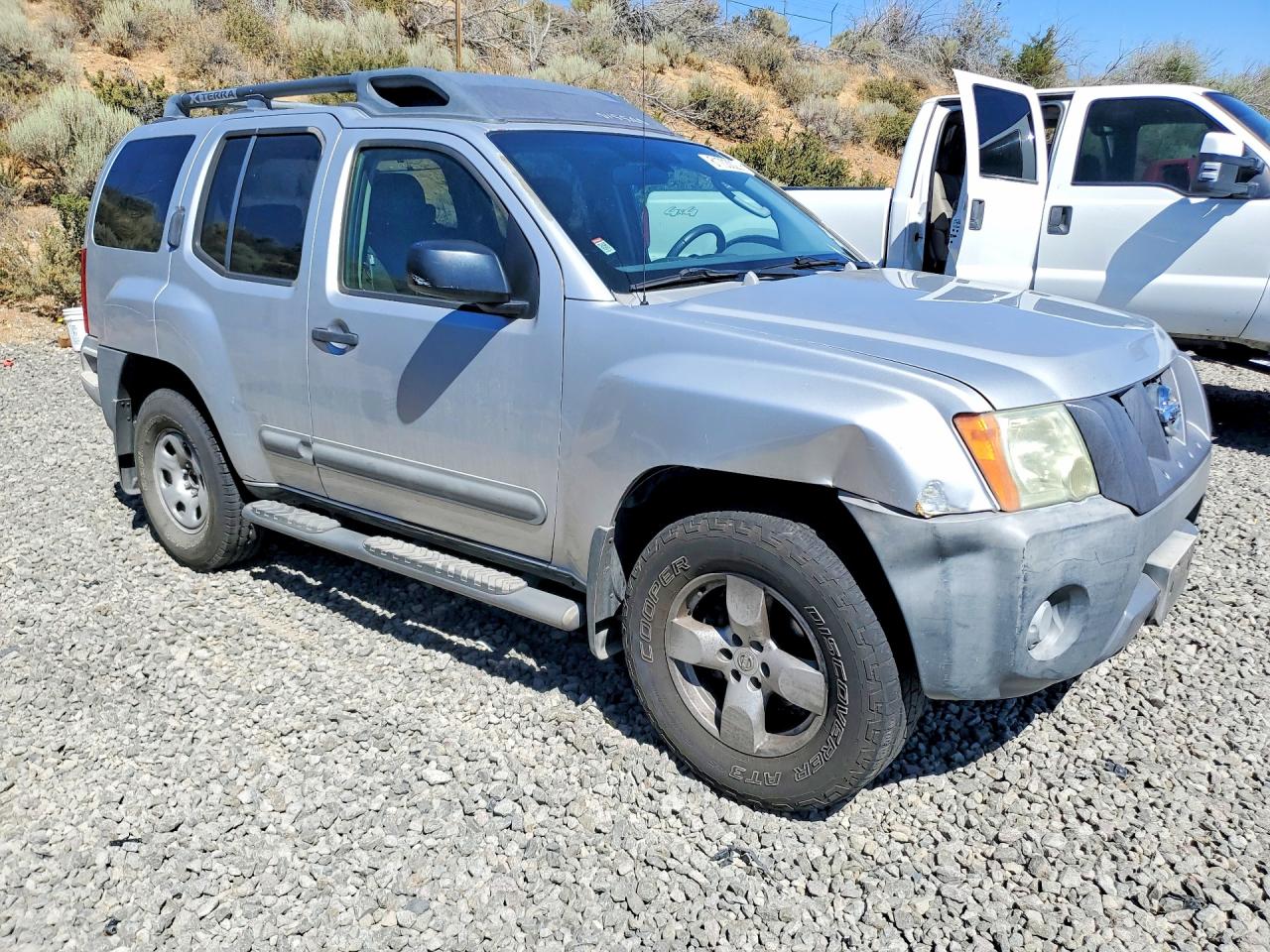 2006 Nissan Xterra X Silver vin: 5N1AN08W66C548294