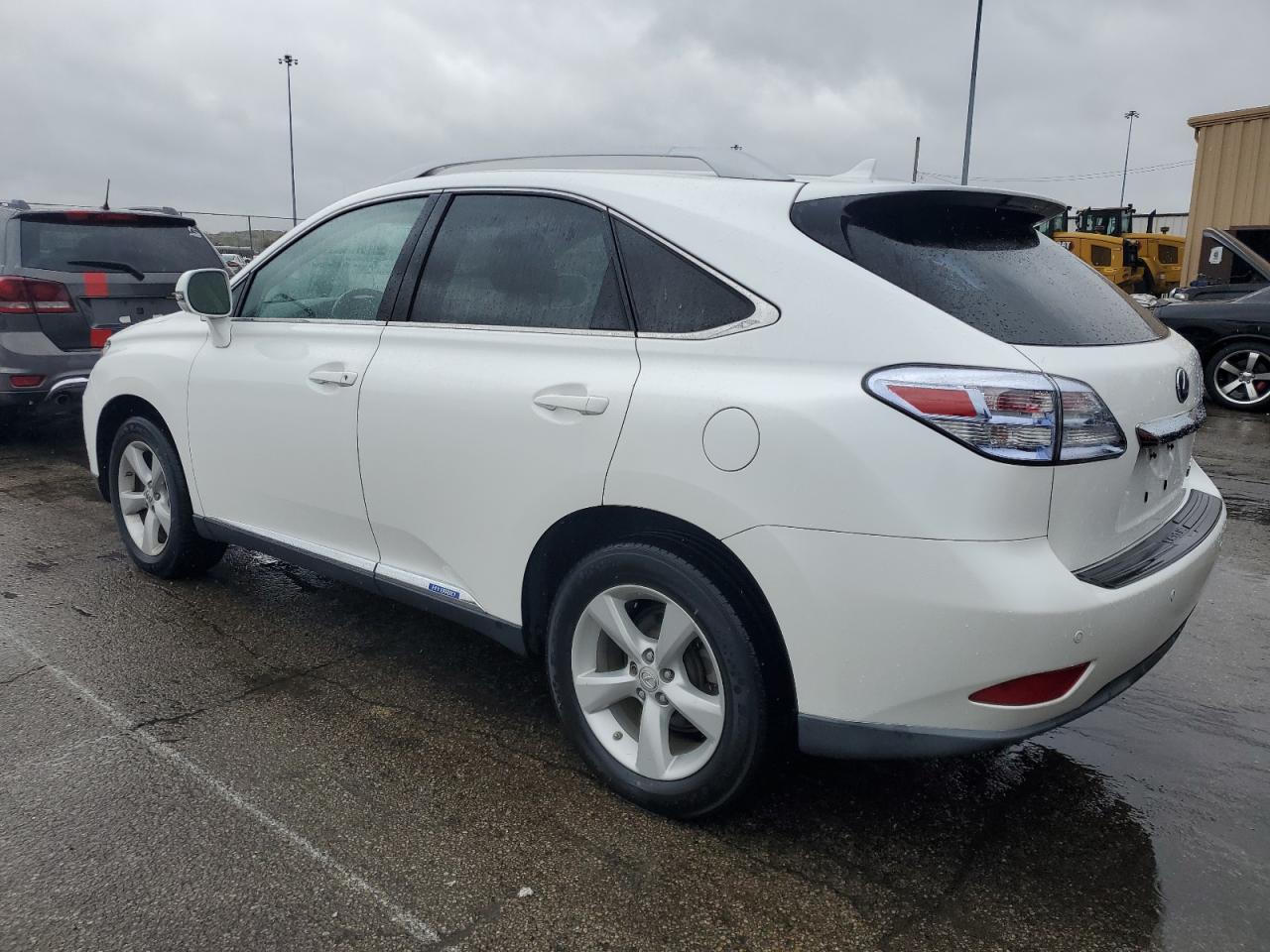 2012 Lexus Rx 450h White vin: JTJBC1BA5C2435274