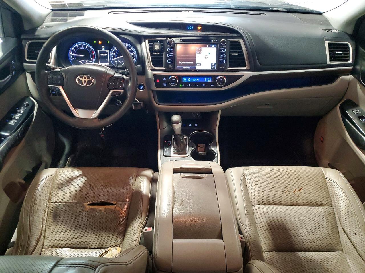 2014 Toyota Highlander Limited Platinum Black vin: 5TDDKRFH2ES062548