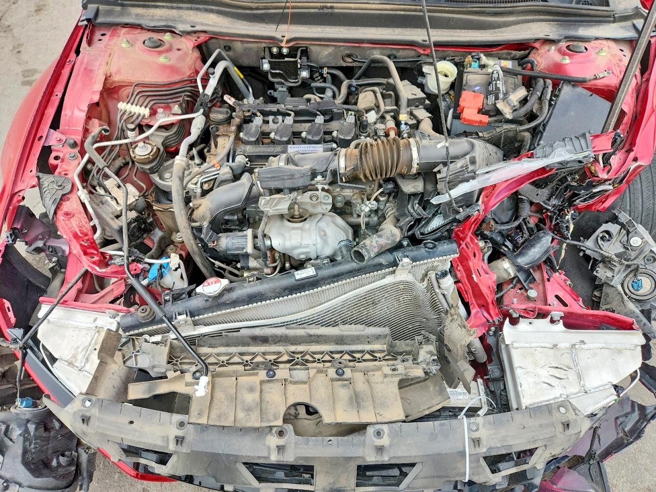 2020 Honda Accord Sport Red vin: 1HGCV1F3XLA031438