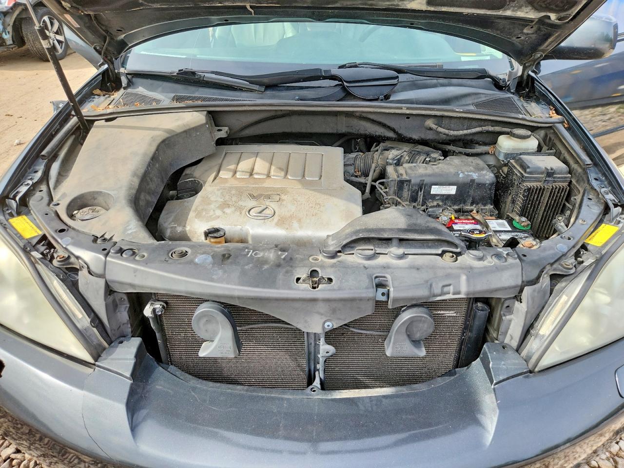 2007 Lexus Rx 350 Серый vin: JTJGK31U570006976