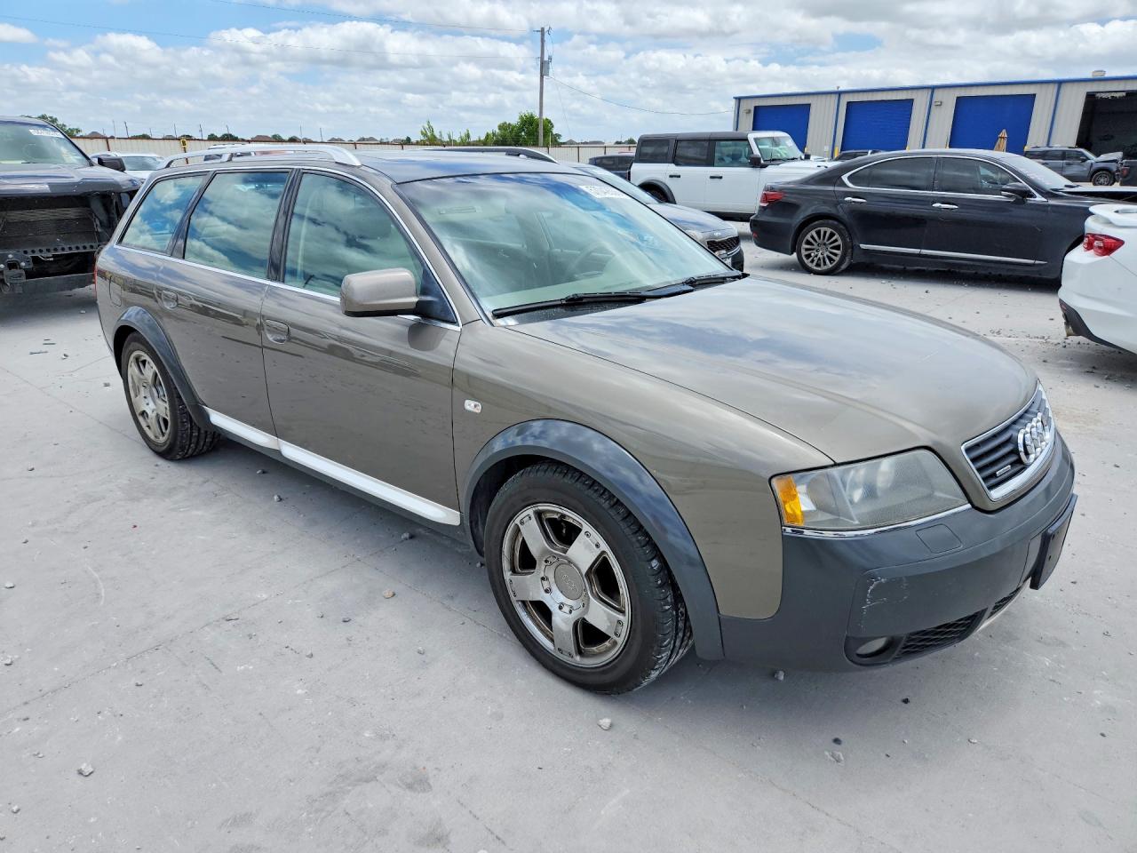 2002 Audi Allroad Серый vin: WA1YD64B92N102306
