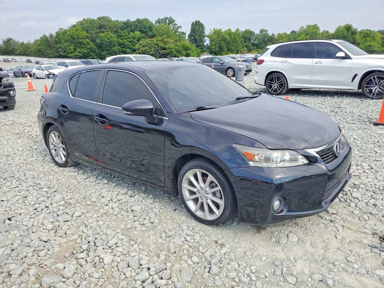 2013 Lexus Ct 200 Black vin: JTHKD5BH4D2163837