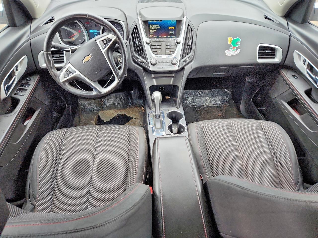 2013 Chevrolet Equinox Lt White vin: 2GNALDEK1D6352473