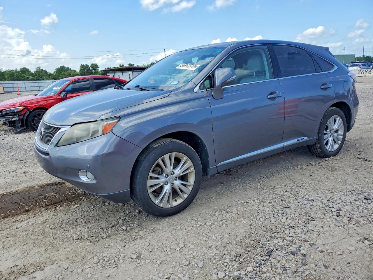 2012 Lexus Rx 450h Gray vin: JTJZB1BA9C2408189
