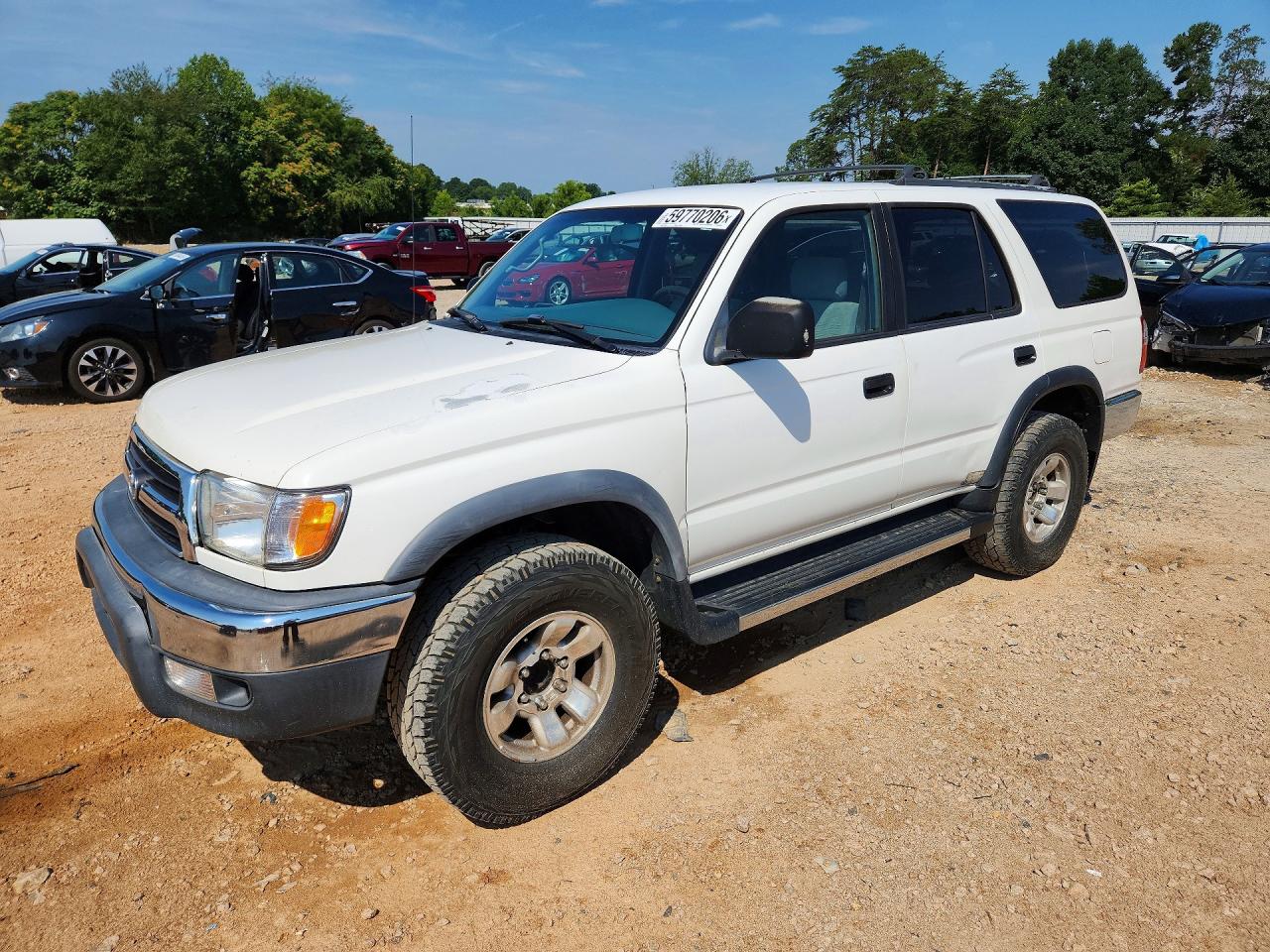2000 Toyota 4runner Base Белый vin: JT3GM84RXY0065657