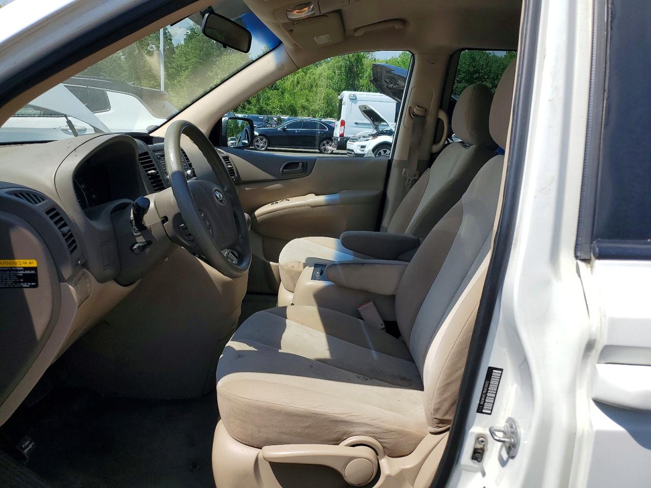 2014 Kia Sedona Lx Белый vin: KNDMG4C78E6539533