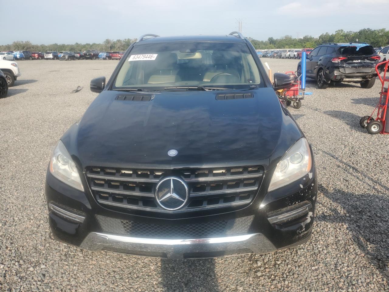 2014 Mercedes-benz Ml 350 Black vin: 4JGDA5JB8EA341199