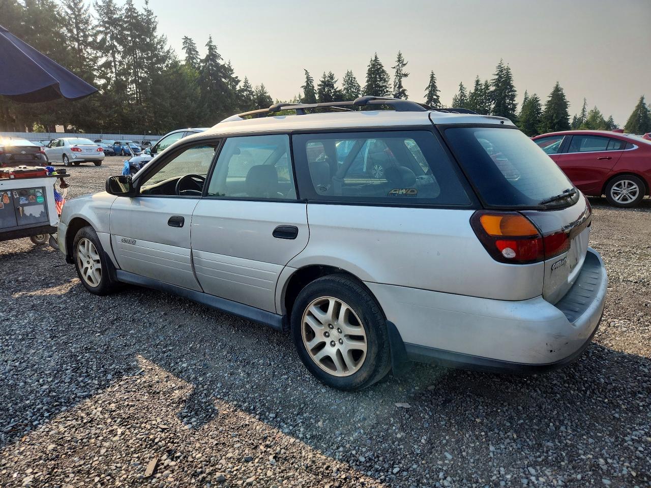 2004 Subaru Legacy Outback Awp Серебряный vin: 4S3BH675447643924