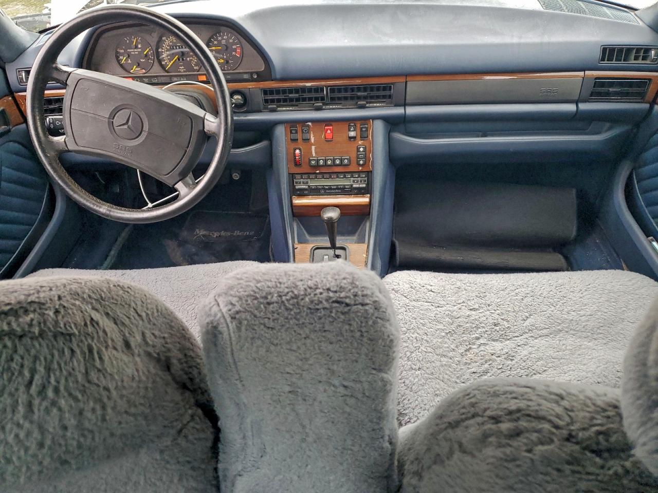 1990 Mercedes-benz 300 Se Silver vin: WDBCA24E7LA535514