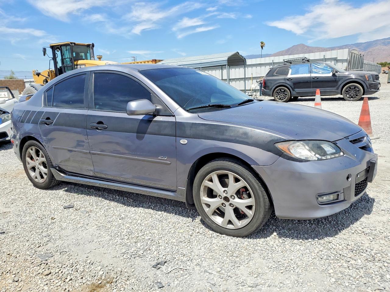 2008 Mazda 3 S Угольный vin: JM1BK324X81866962