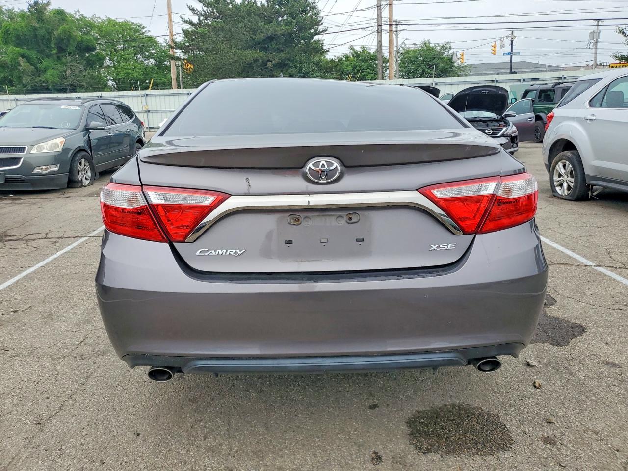 2015 Toyota Camry Xse V6 Gray vin: 4T1BK1FK8FU029289