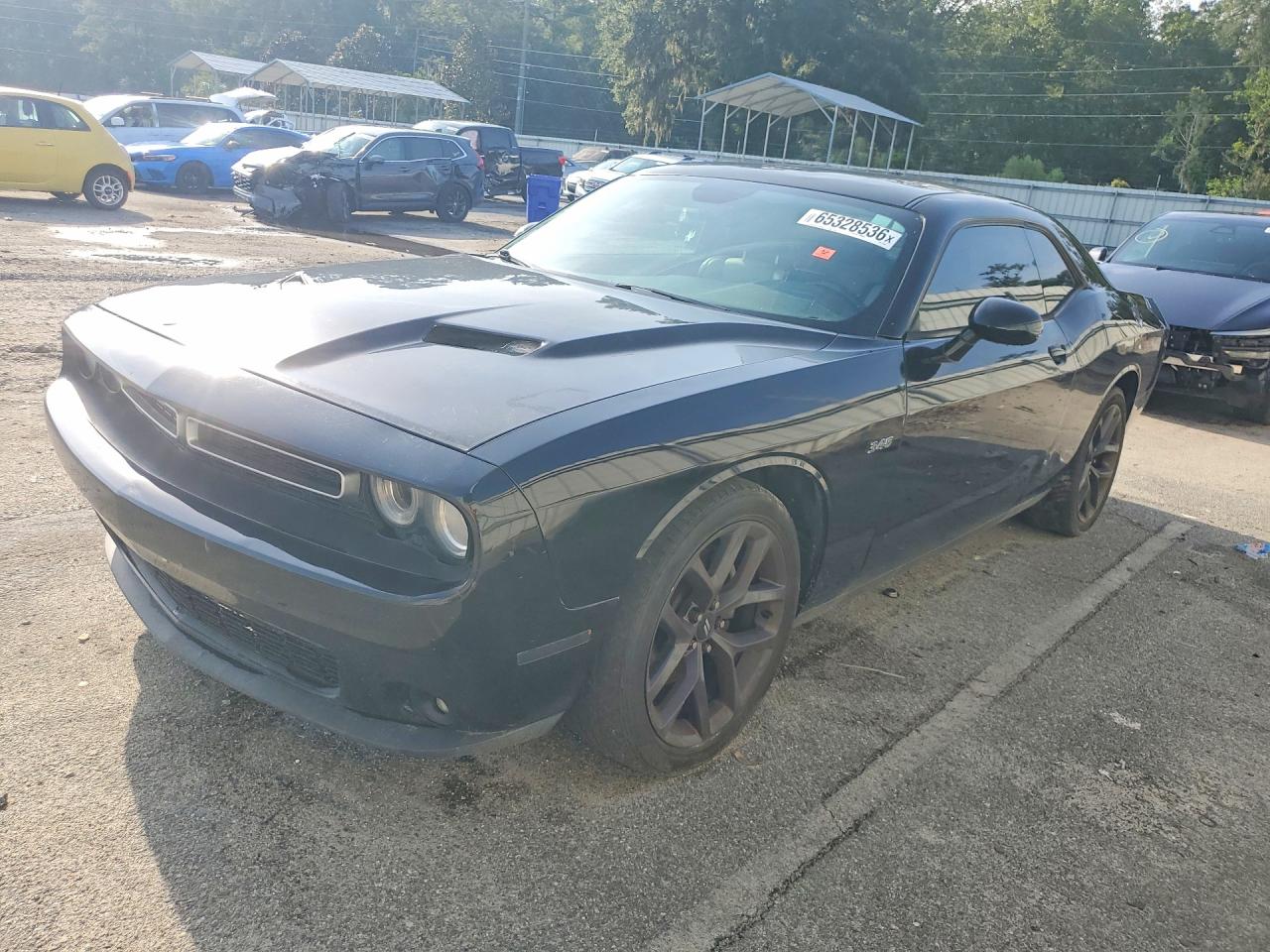 2015 Dodge Challenger Sxt Black vin: 2C3CDZATXFH710952