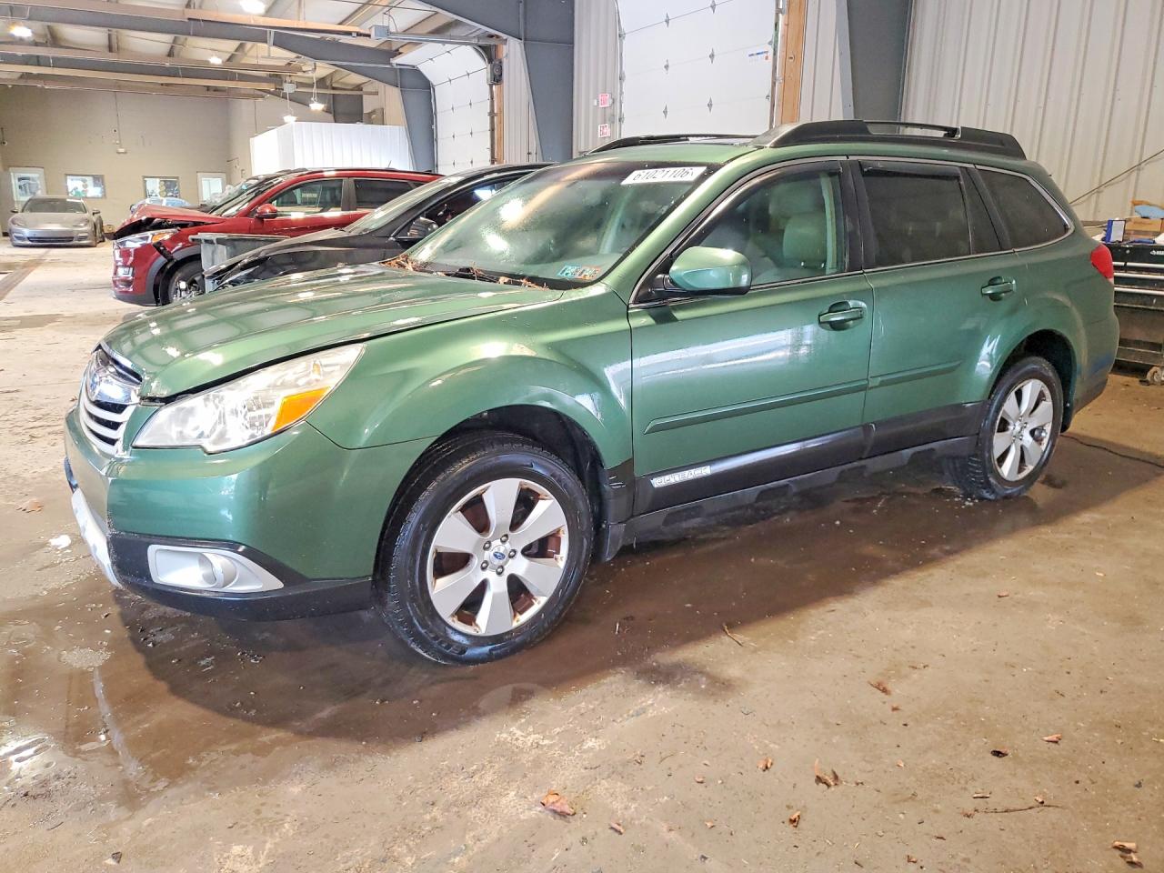 2012 Subaru Outback 2.5i Limited Зеленый vin: 4S4BRBKC6C3215494