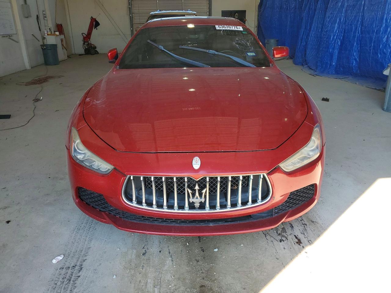2015 Maserati Ghibli S Red vin: ZAM57RTA0F1146200