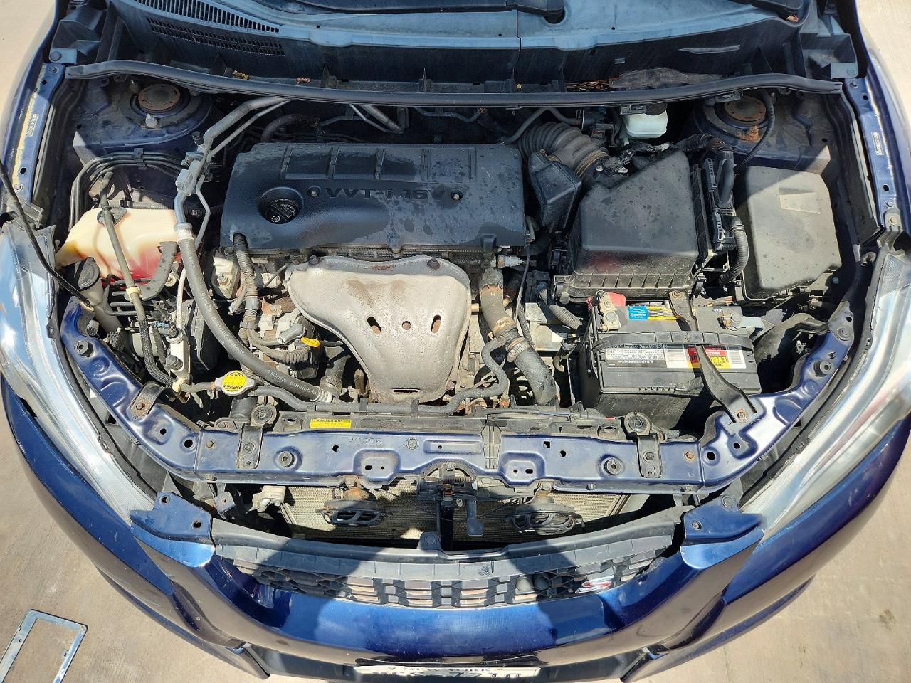 2011 Toyota Corolla Matrix S Blue vin: 2T1LE4EE8BC020659