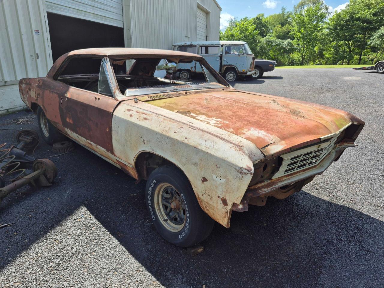 1967 Chevrolet Chevelle Brown vin: 135177B151992