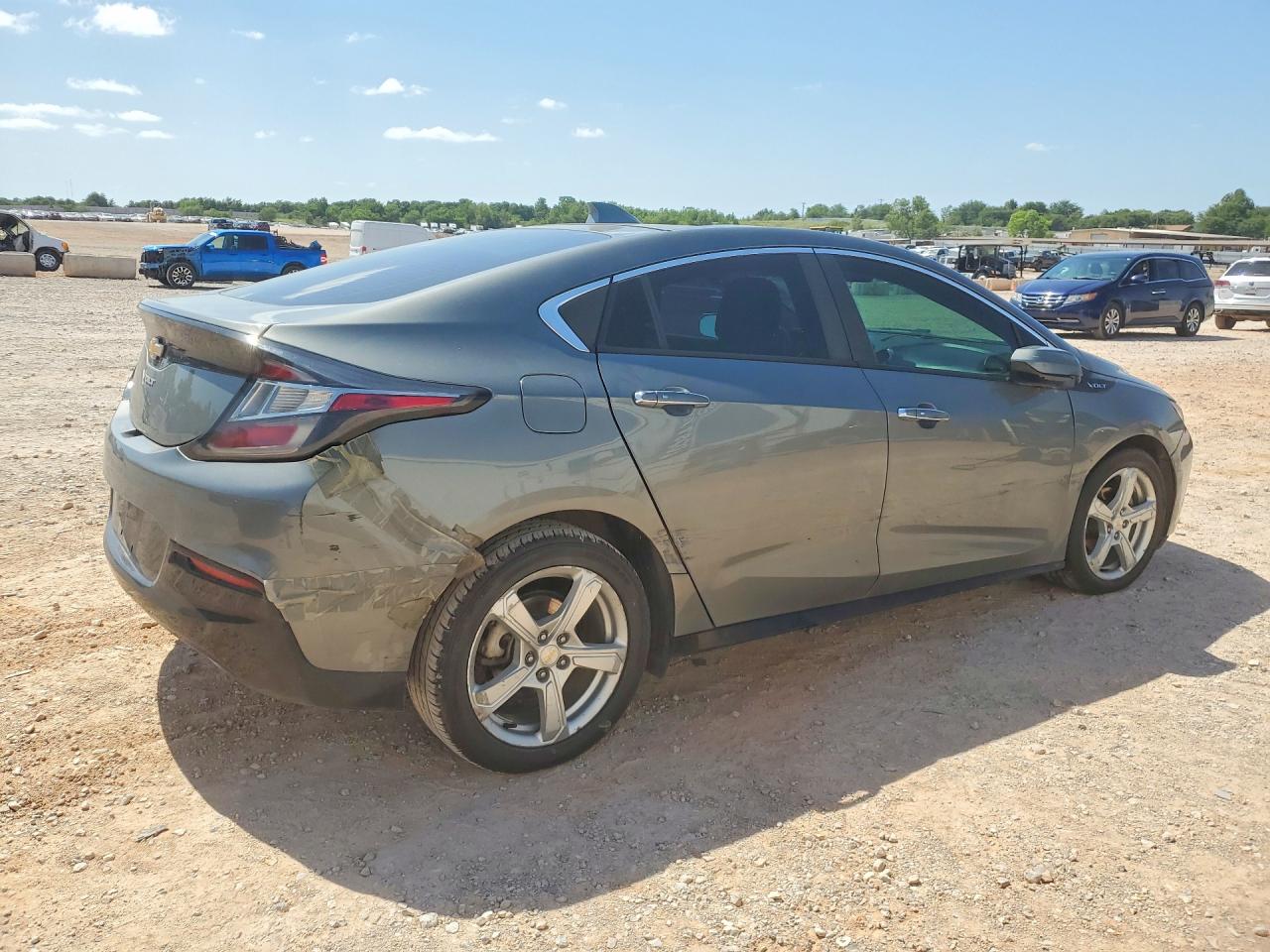 2017 Chevrolet Volt Lt Серый vin: 1G1RA6S54HU107713