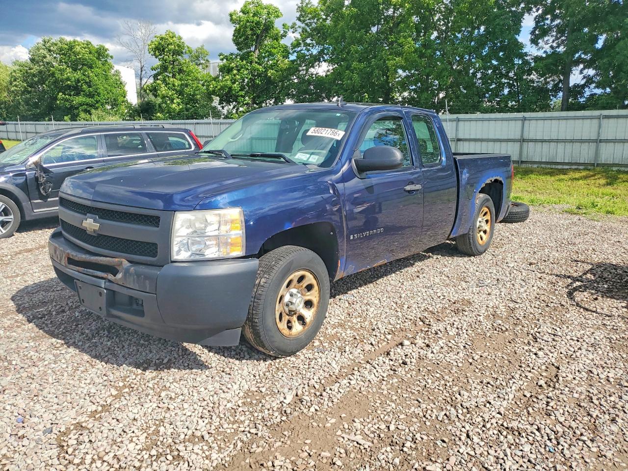 2009 Chevrolet Silverado C1500 Blue vin: 1GCEC19X69Z250726