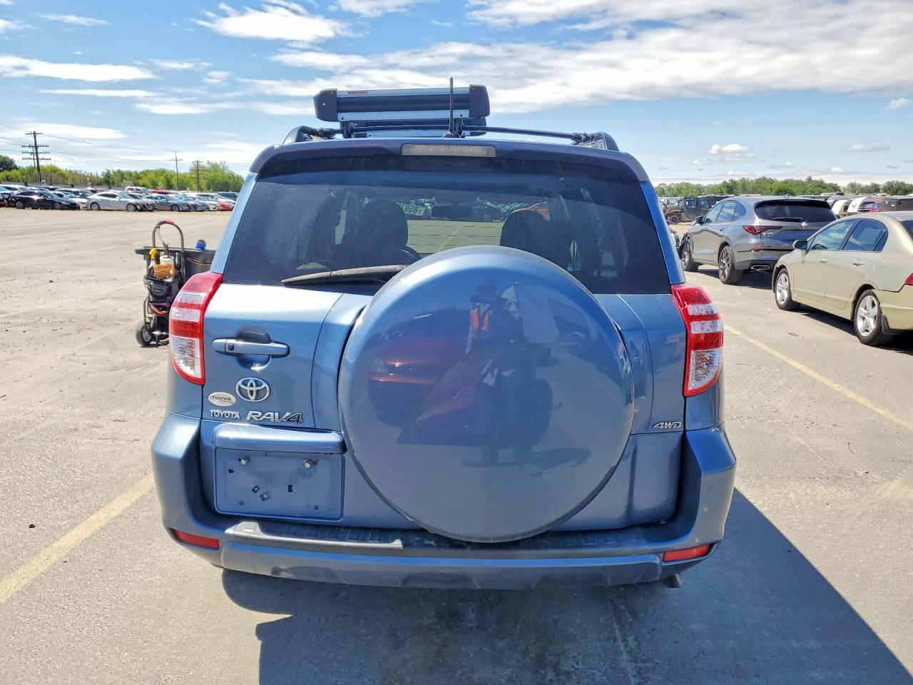2009 Toyota Rav4 Limited Blue vin: 2T3BK31V99W008802