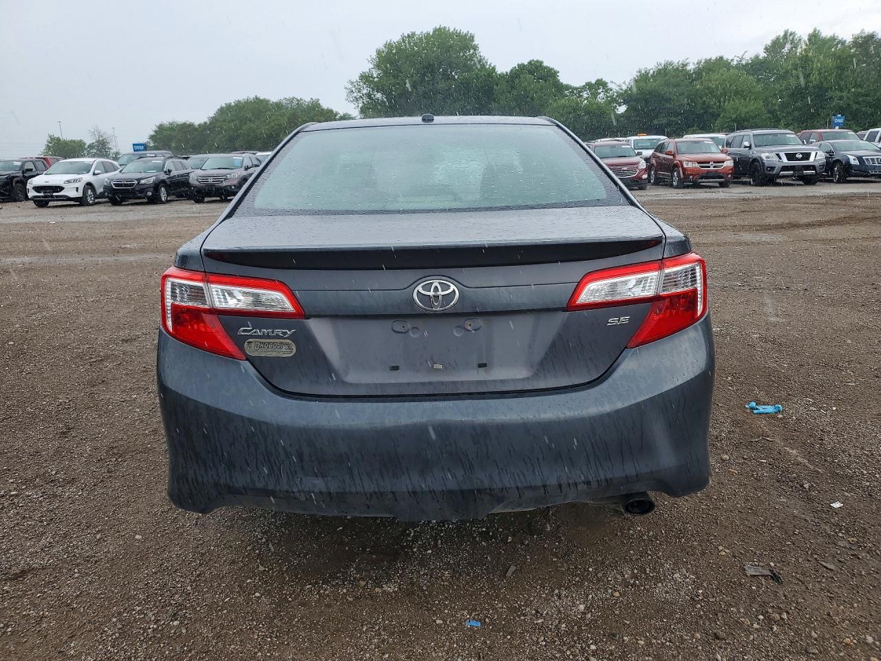 2012 Toyota Camry Se Gray vin: 4T1BF1FK8CU144670