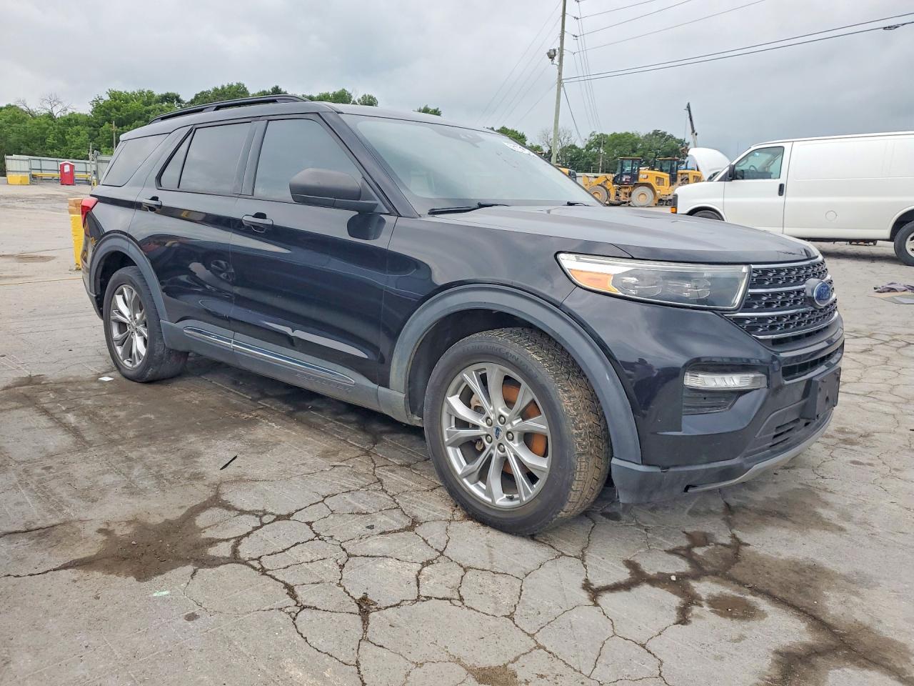 2020 Ford Explorer Xlt Black vin: 1FMSK8DH0LGA23531
