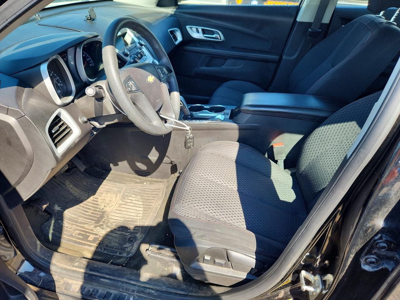 2012 Chevrolet Equinox Ls Black vin: 2GNALBEK4C1107764