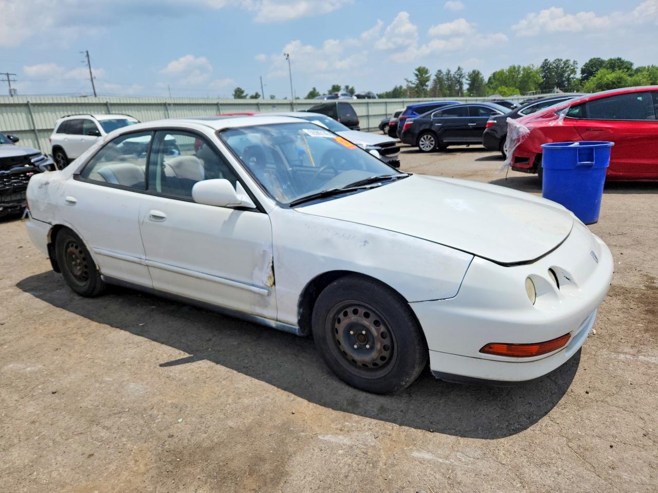 1995 Acura Integra Se Белый vin: JH4DB7661SS006038