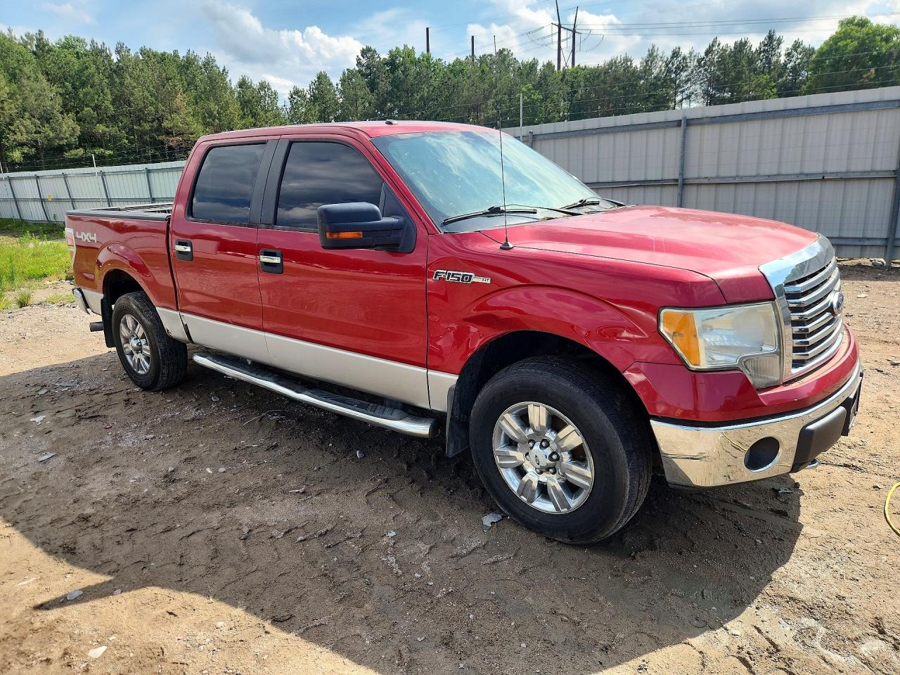 2010 Ford F150 Supercrew Red vin: 1FTFW1EV1AFD08229