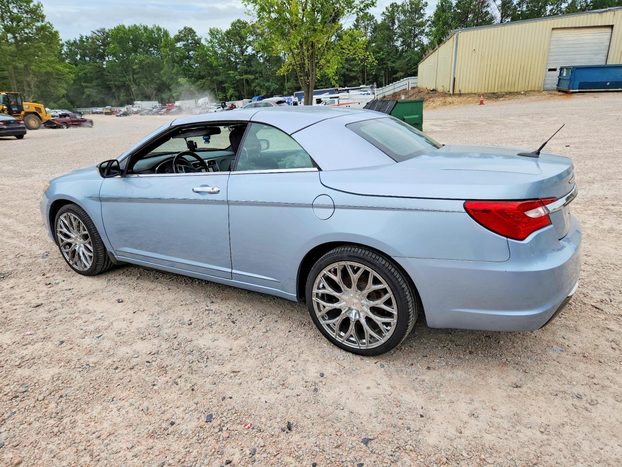 2013 Chrysler 200 Limited Blue vin: 1C3BCBFG4DN507478