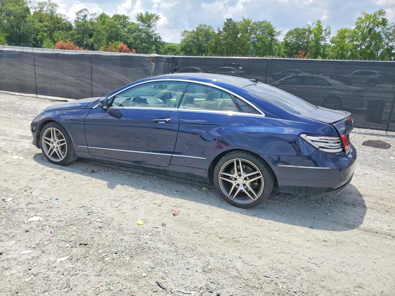 2014 Mercedes-benz E 350 Синий vin: WDDKJ5KB4EF273521