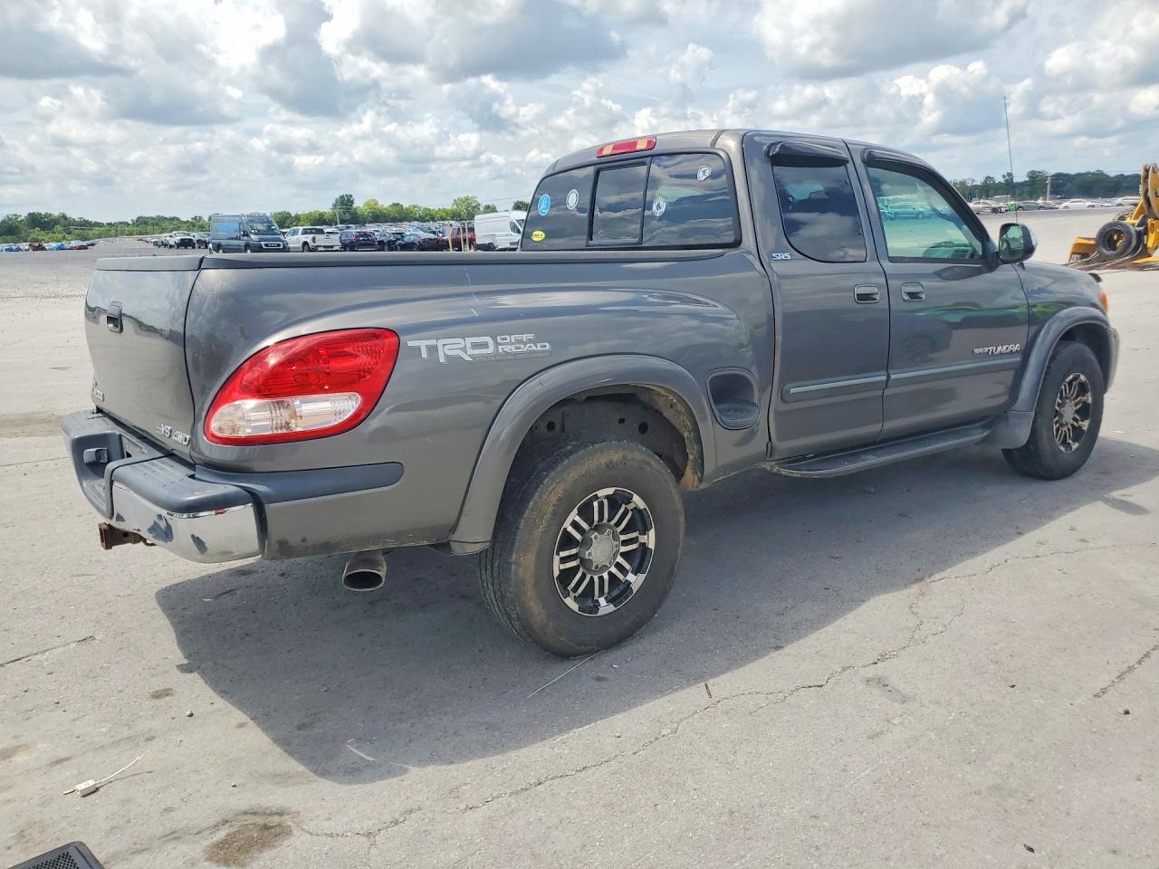 2004 Toyota Tundra Sr5 Gray vin: 5TBBT44114S448611